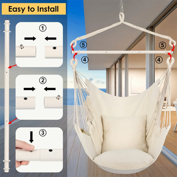 Hanging Rope Swing - Image 3