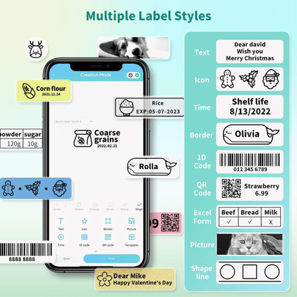 D30 Label Maker Machine - Image 2