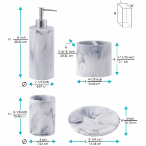 Bathroom Accessory Set