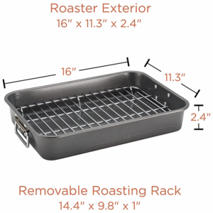 Nonstick Steel Roaster