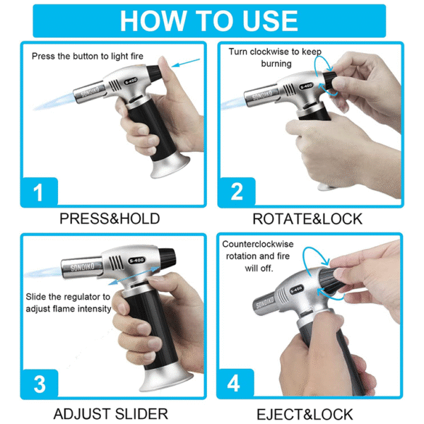 Sondiko Butane Torch - Image 4