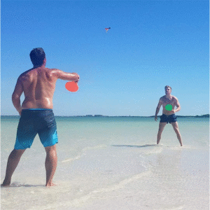 Paddle Ball Jazzminton Game