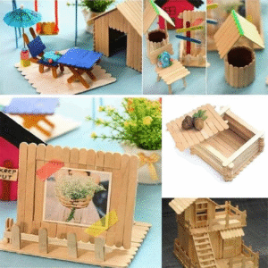 200 Pcs Craft Sticks